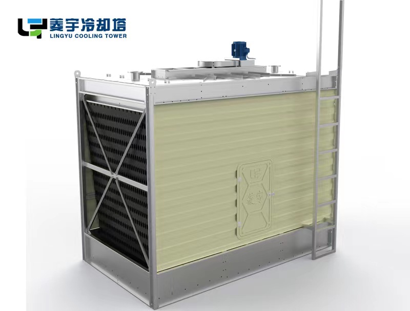 菱宇LYK系列方形橫流式鈑金冷卻塔